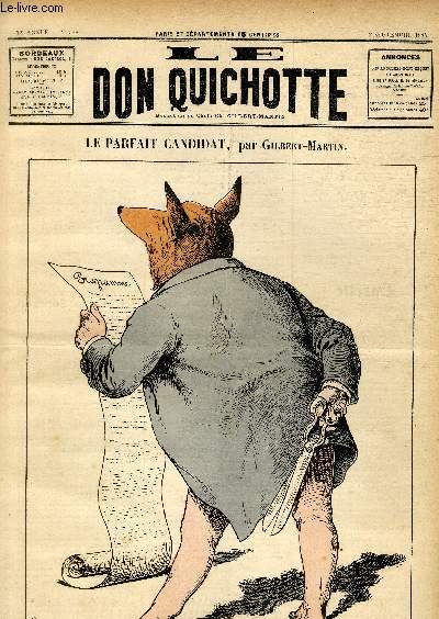 Le Don Quichotte N586, Le parfait candidat.