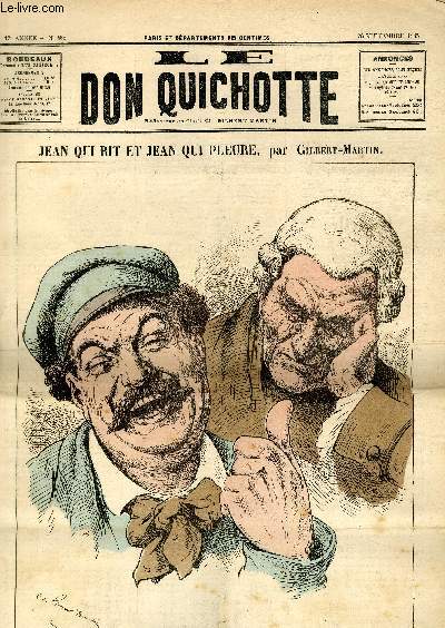Le Don Quichotte N588, Jean qui rit et Jean qui pleure.