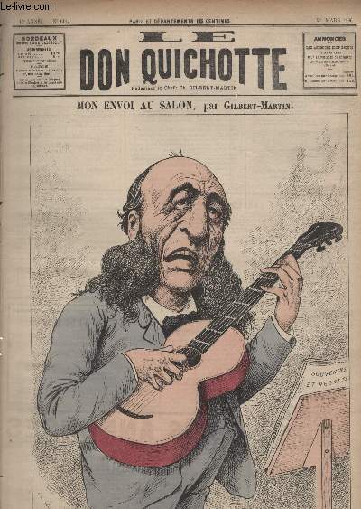 Le Don Quichotte N614, Mon envoi au Salon.