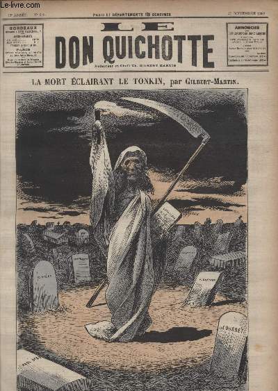 Le Don Quichotte N648, La mort clairant le Tonkin.