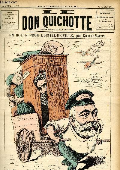 Le Don Quichotte N710, En route pour l'Htel de Ville.