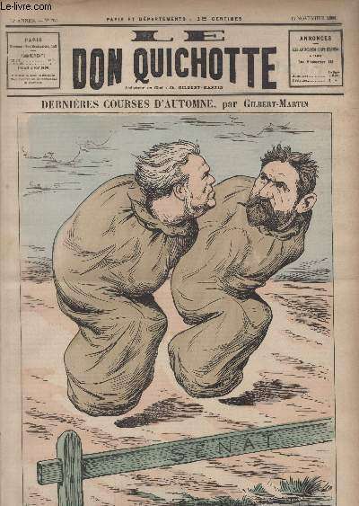 Le Don Quichotte N751, Dernires courses d'automne.