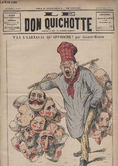 Le Don Quichotte N807, V'l l'carnaval qu'approche!