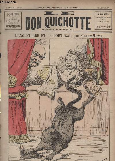 Le Don Quichotte N813, L'Angleterre et le Portugal.