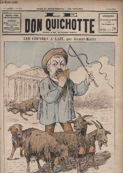 Le Don Quichotte N830, Les chvres  lait.