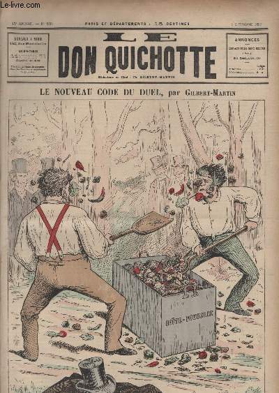 Le Don Quichotte N849, Le nouveau code du duel.