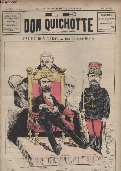 Le Don Quichotte N864, J'ai du bon tabac.