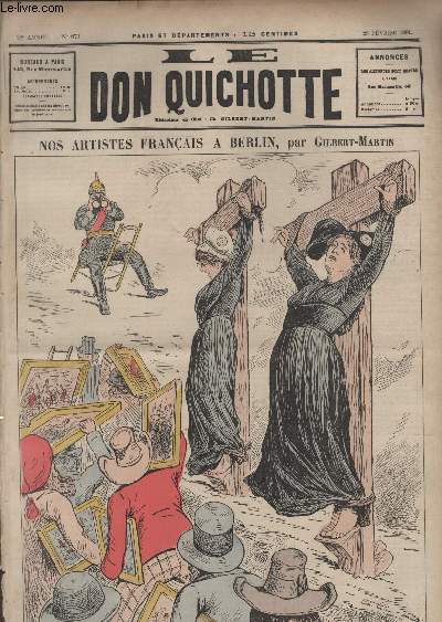 Le Don Quichotte N870, Nos artistes franais  Berlin.