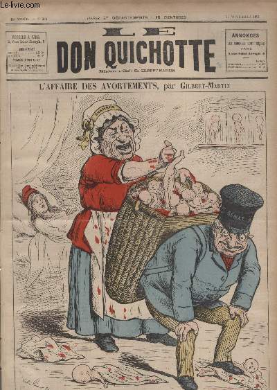 Le Don Quichotte N908, L'affaire des avortements.