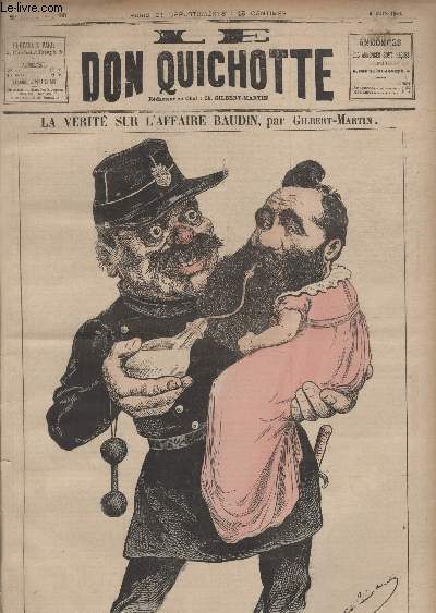Le Don Quichotte N987, La vrit sur l'affaire Baudin.