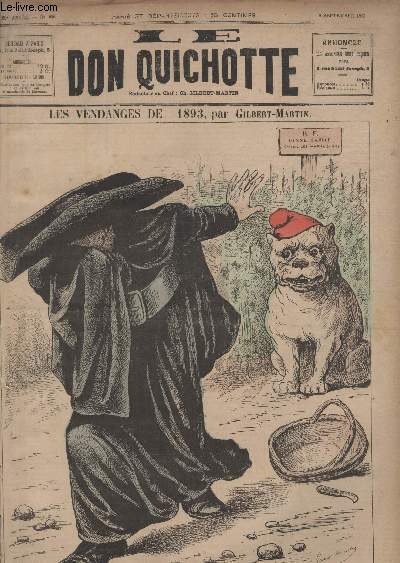 Le Don Quichotte N998, Les vendanges de 1893.