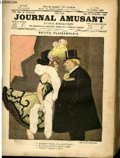 Le journal amusant - nouvelle srie N138. Petite plaisanterie