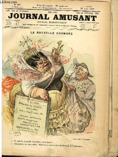 Le journal amusant - nouvelle srie N157. La nouvelle chambre