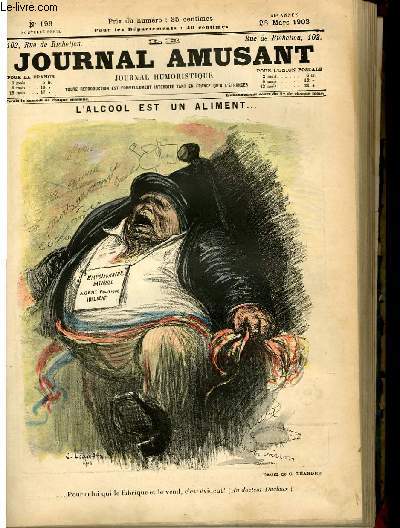 Le journal amusant - nouvelle srie N196 - L'alcool est un aliment.