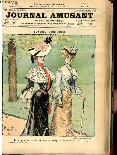 Le journal amusant - nouvelle srie N205 - Soyons logiques.