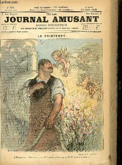Le journal amusant - nouvelle srie N304. Le printemps