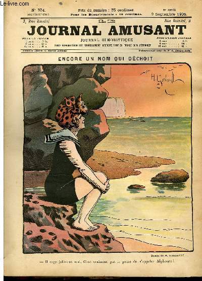 Le journal amusant - nouvelle srie N324. Encore un nom qui dchoit