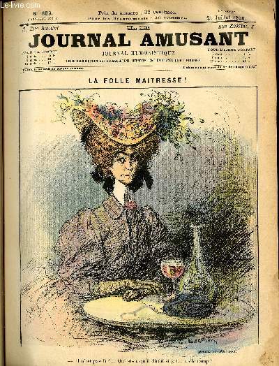 Le journal amusant - nouvelle srie N369 LA FOLLE MAITRESSE