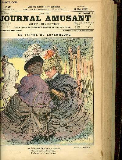 Le journal amusant - nouvelle srie N411. Le satyre du Luxembourg