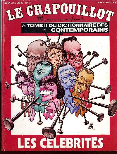 LE CRAPOUILLOT, NOUVELLE SERIE, N57 TOME II DU DICTIONNAIRE DES CONTEMPORAINS