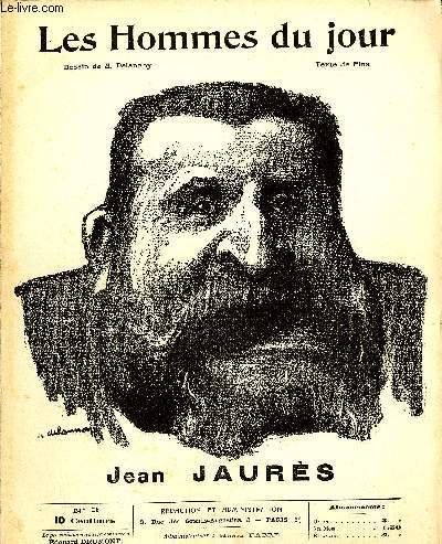 LES HOMMES DU JOUR N 3. JEAN JAURES.