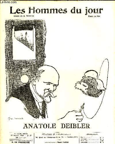 LES HOMMES DU JOUR N 53. ANATOLE DEIBLER.