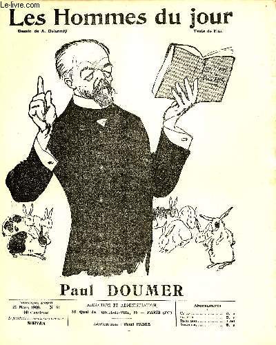 LES HOMMES DU JOUR N 61. PAUL DOUMER.