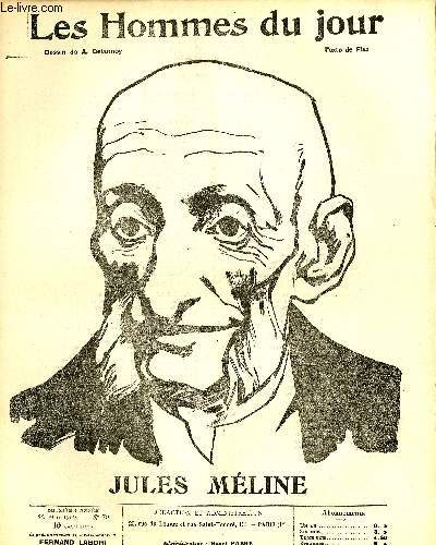 LES HOMMES DU JOUR N 70. JULES MELINE.