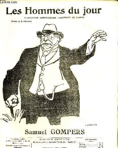 LES HOMMES DU JOUR N 86. SAMUEL GOMPERS
