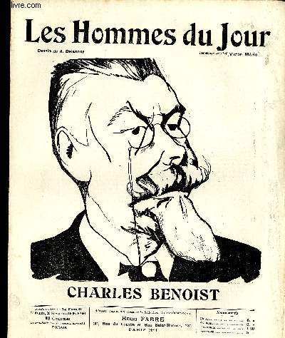 LES HOMMES DU JOUR N 96. CHARLES BENOIST.