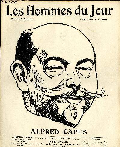 LES HOMMES DU JOUR N 103. ALFRED CAPUS.