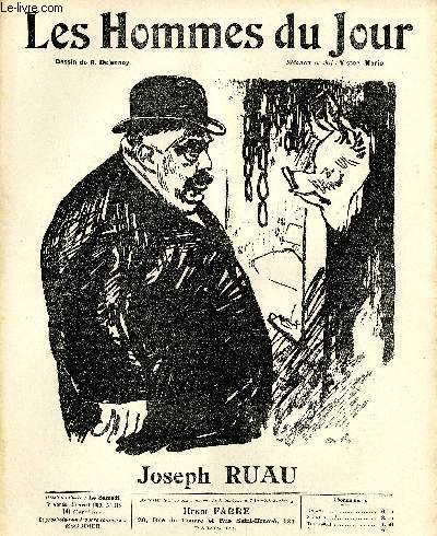 LES HOMMES DU JOUR N 118. JOSEPH RUAU.