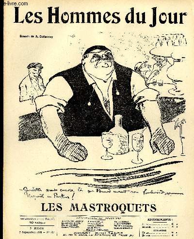 LES HOMMES DU JOUR N 137. LES MASTROQUETS.