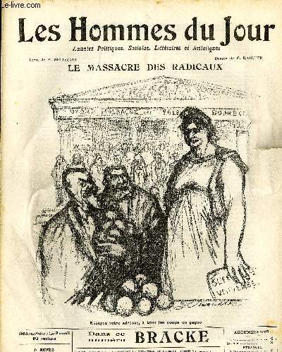 LES HOMMES DU JOUR N 221. BRACKE.