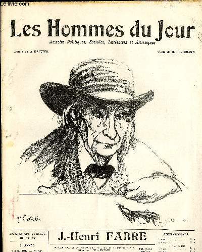 LES HOMMES DU JOUR N 237. J.- HENRI FABRE.