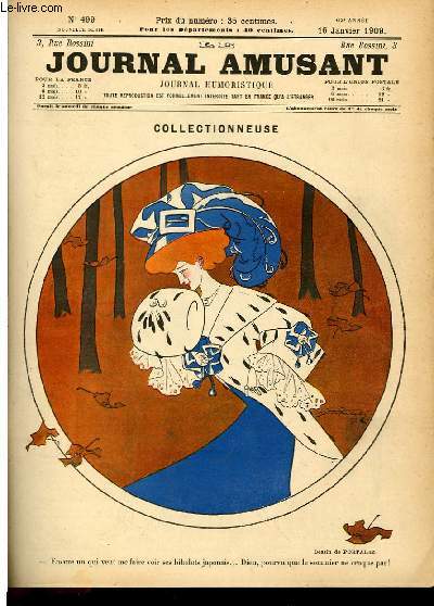 Le journal amusant - nouvelle srie N499. Collectionneuse.