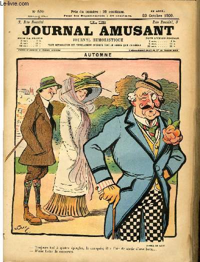 Le journal amusant - nouvelle srie N539. Automne