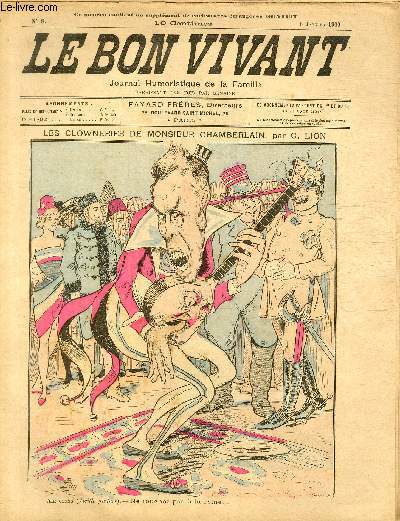 Le bon vivant n8 - Les clowneries de Monsieur Chamberlain