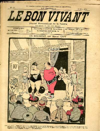 Le bon vivant n17 - Un boniment