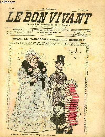 Le bon vivant n40 - Vivent les vacances