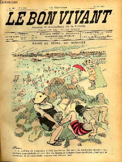 Le bon vivant n85 - Bains de seine