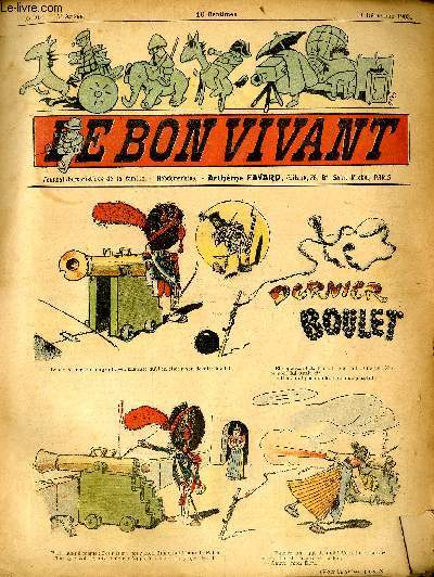 Le bon vivant n214 - Dernier boulet