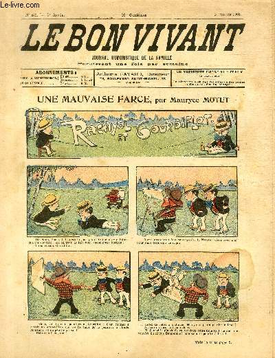 Le bon vivant n242 - Une mauvaise farce