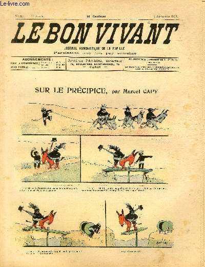 Le bon vivant n251 - Sur le prcipice