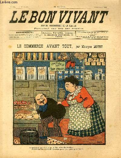 Le bon vivant n256 - Le commerce avant tout