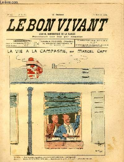 Le bon vivant n257 - La vie  la campagne