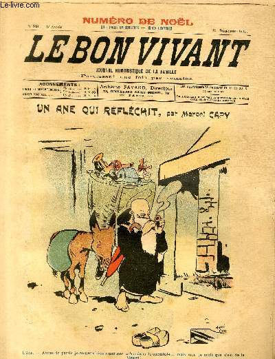 Le bon vivant n268 - Un ane qui rflchit