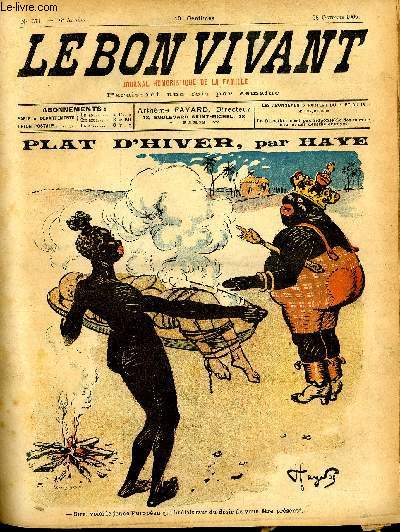 Le bon vivant n311 - Plat d'hiver