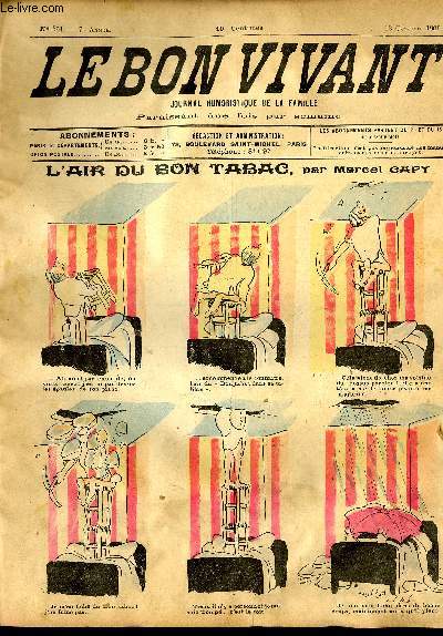 Le bon vivant n361 - L'air du bon tabac