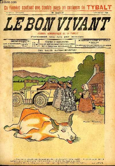 Le bon vivant n461 - Ces sales automobilistes